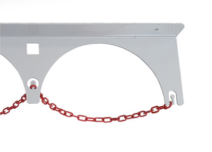 Rastrelliera da parete - per due bombole da lt.40/50 ART014R - immagine 4