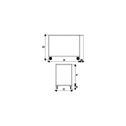 Portatutto Maxi a 2 Piani Alta Portata ART041BFR - immagine 2
