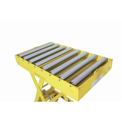 Piattaforma carrellata con rulliera da 10 rulli Ø 48 PC500R - immagine 2