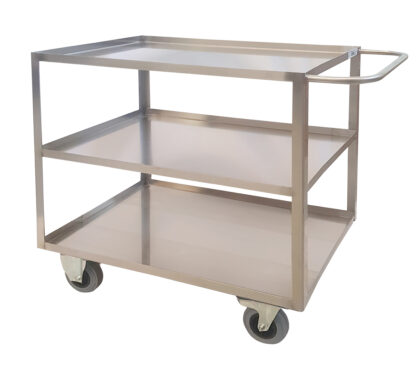 Portatutto Grande a 3 piani in Acciaio Inox