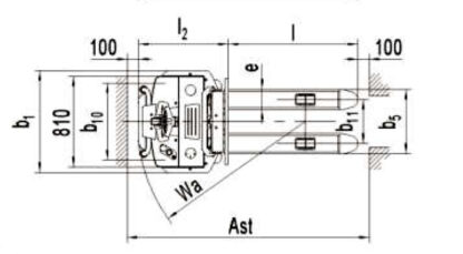 Sollevatore Semovente Sollevamento a mm 2.900 TNBEXS 12/29 - immagine 3