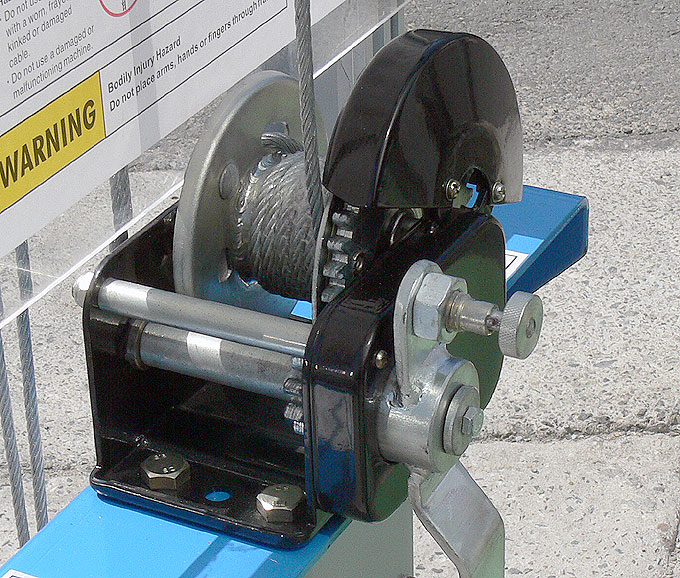 Sollevatore Manuale a 1,2 mt Trasportabile - con Piastra ARTARG2/16GP - immagine 3